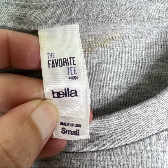 Bella Twin Peaks Double R Diner Short Sleeve Graphic T-Shirt in Grey Women’s S - Picture 5 of 10